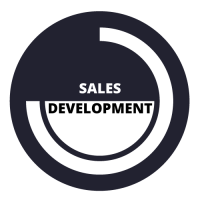 Sentire works with sales development icon